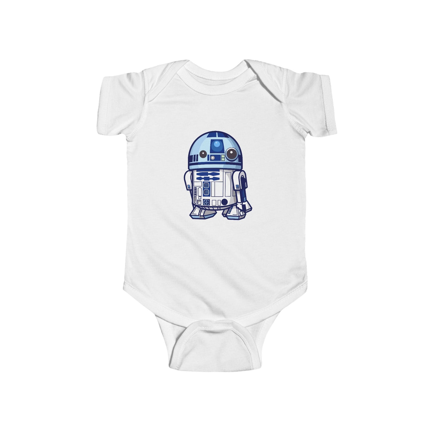 Chibi R2D2 Infant Fine Jersey Bodysuit