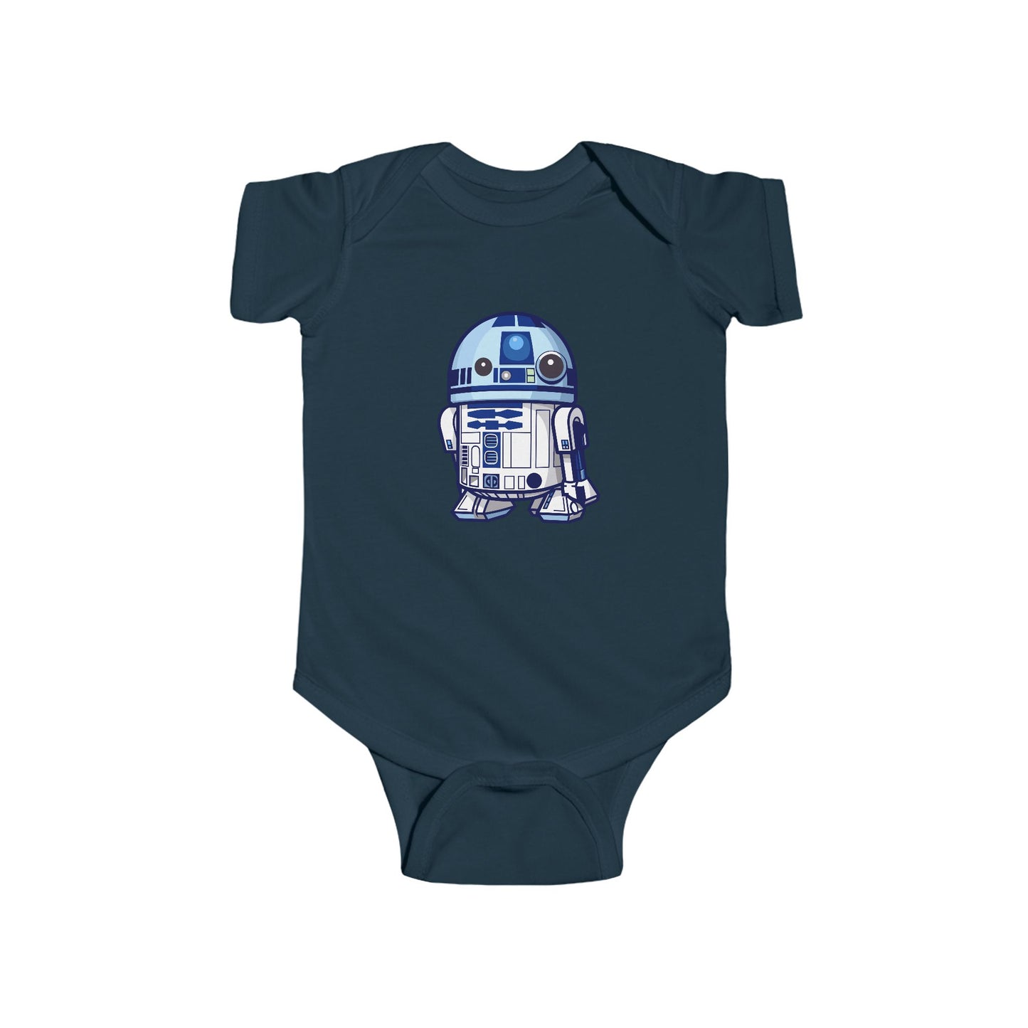 Chibi R2D2 Infant Fine Jersey Bodysuit