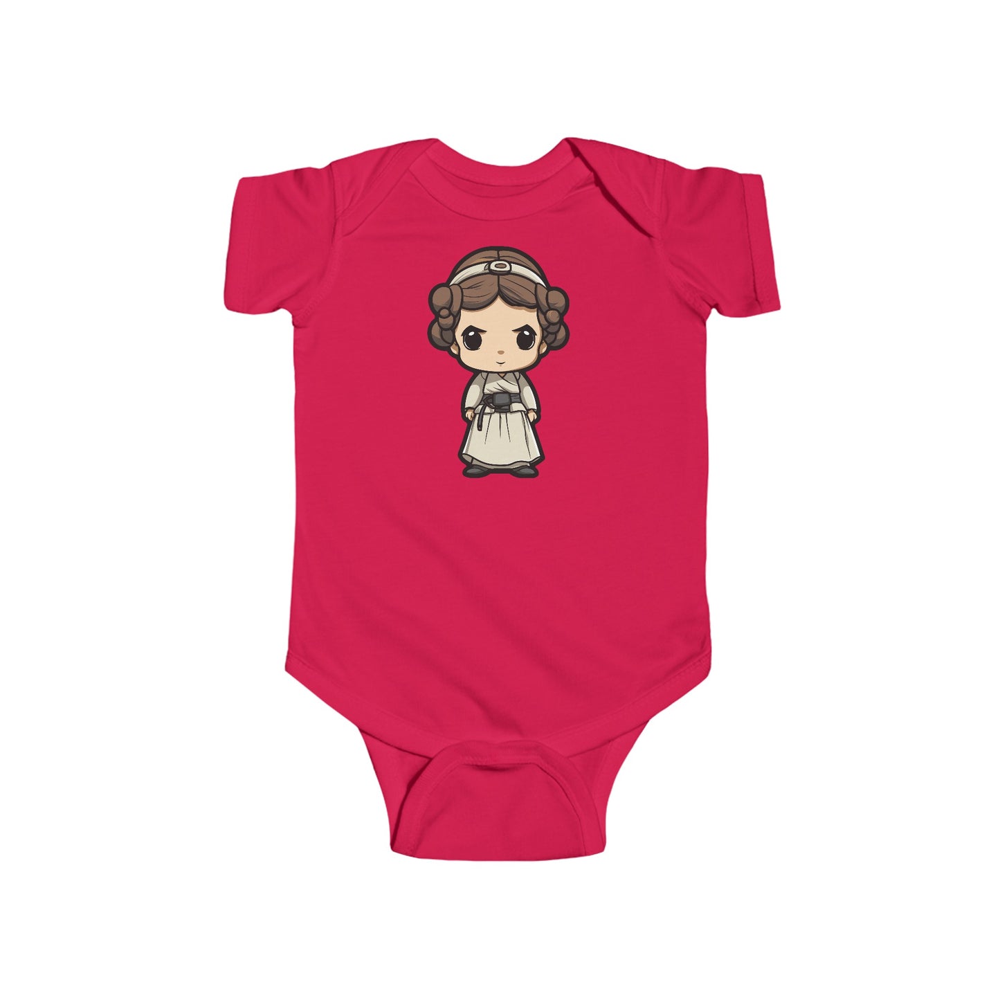 Chibi Princess Leia Infant Fine Jersey Bodysuit