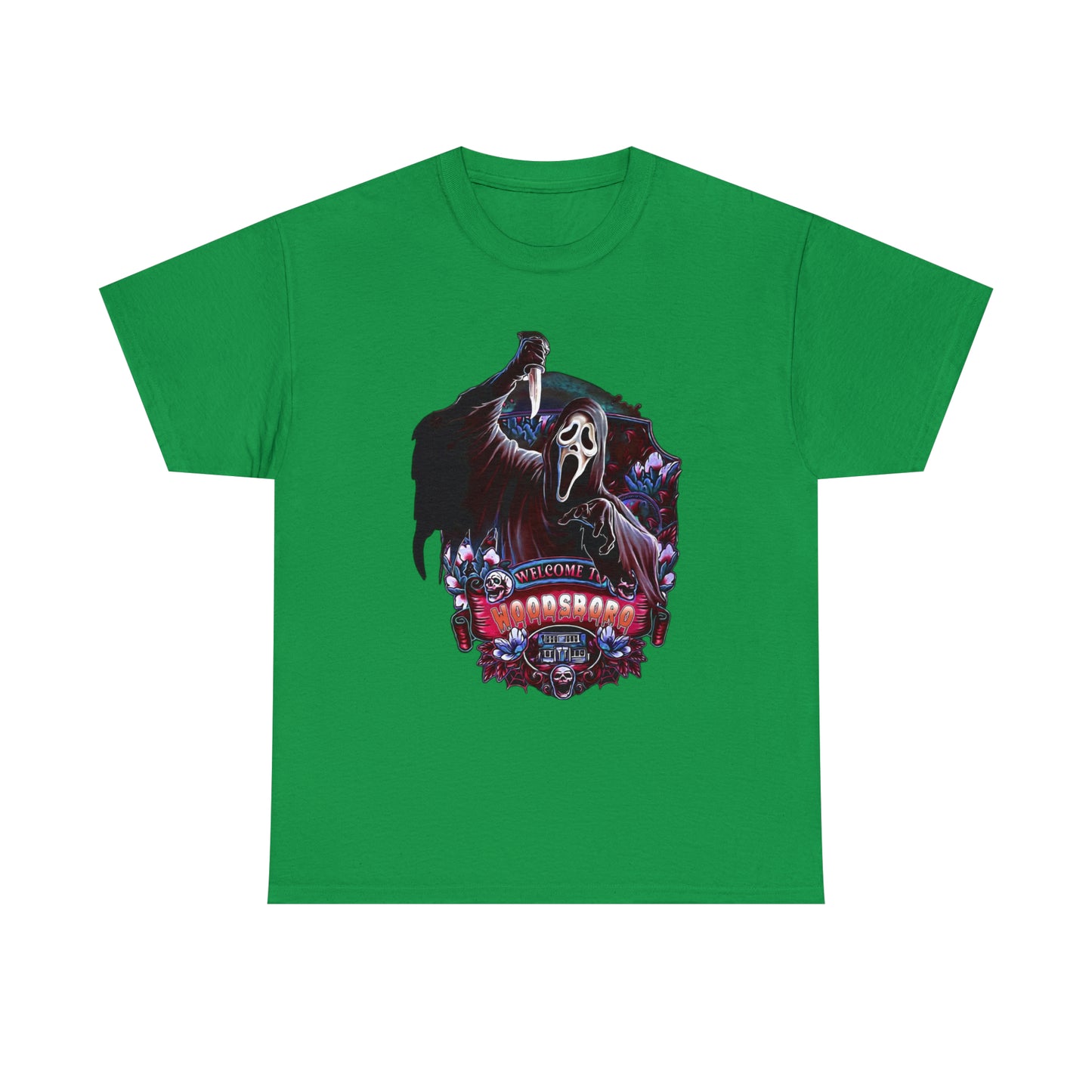 Welcome to Woodsboror Scream Short Sleeve Tee