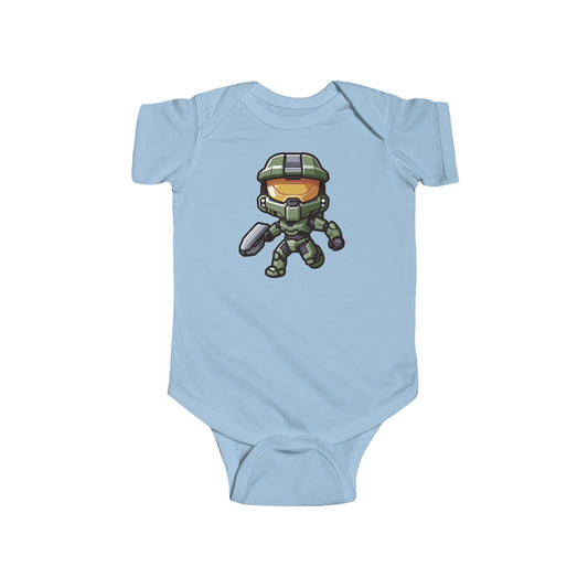 Chibi Halo Master Chief v2 Infant Fine Jersey Bodysuit