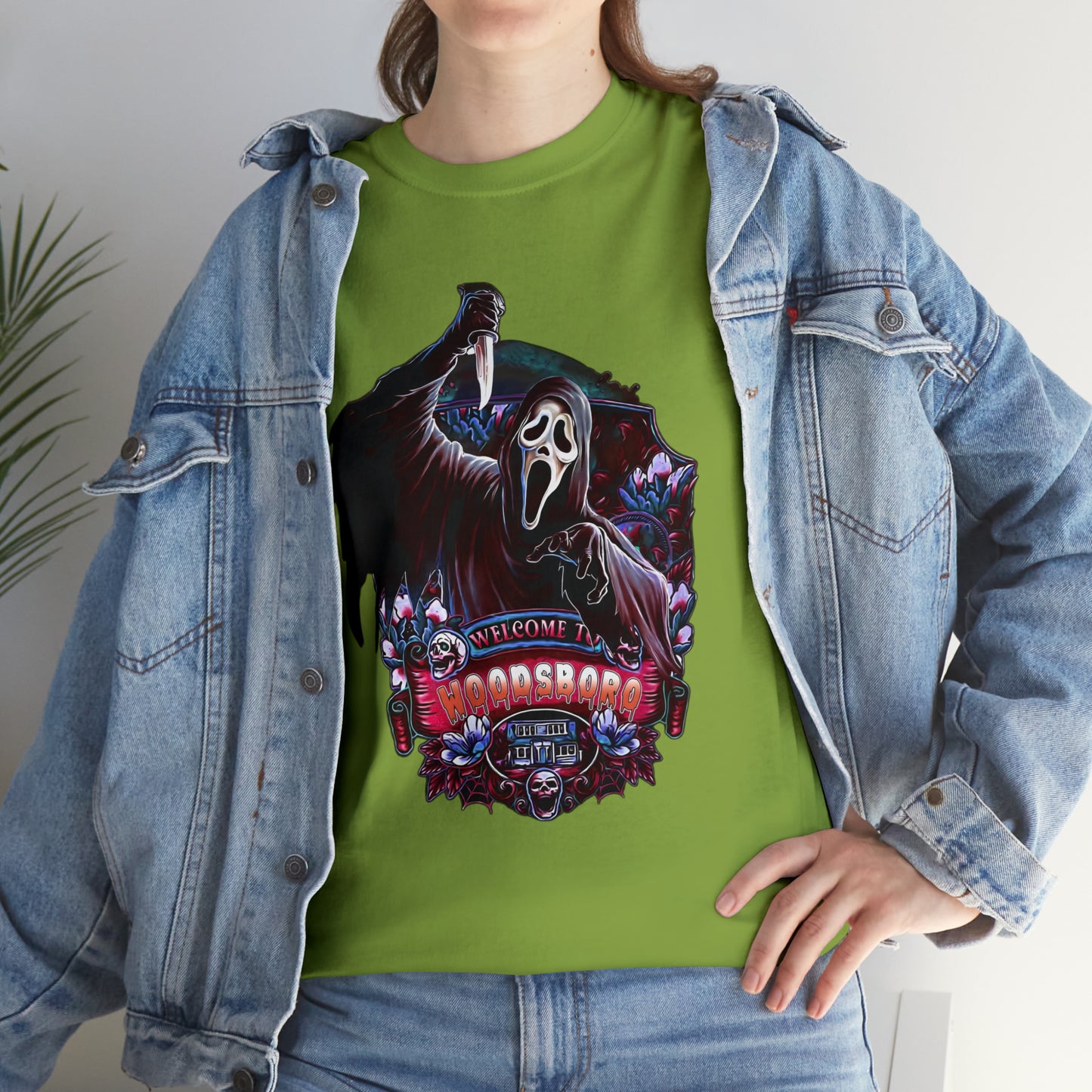 Welcome to Woodsboror Scream Short Sleeve Tee