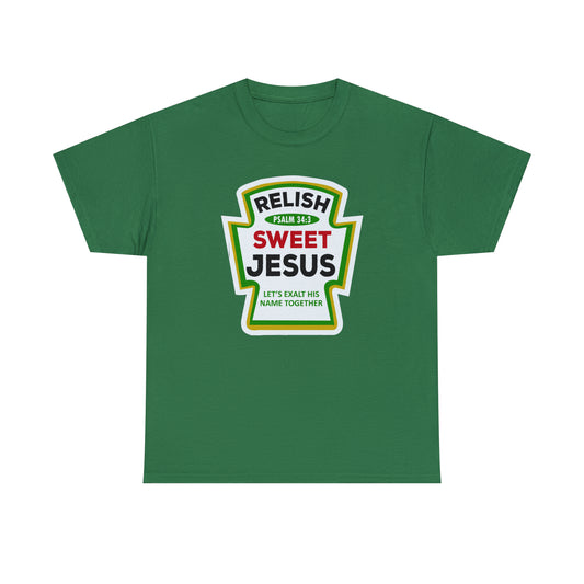 Relish with Jesus Short Sleeve Tee