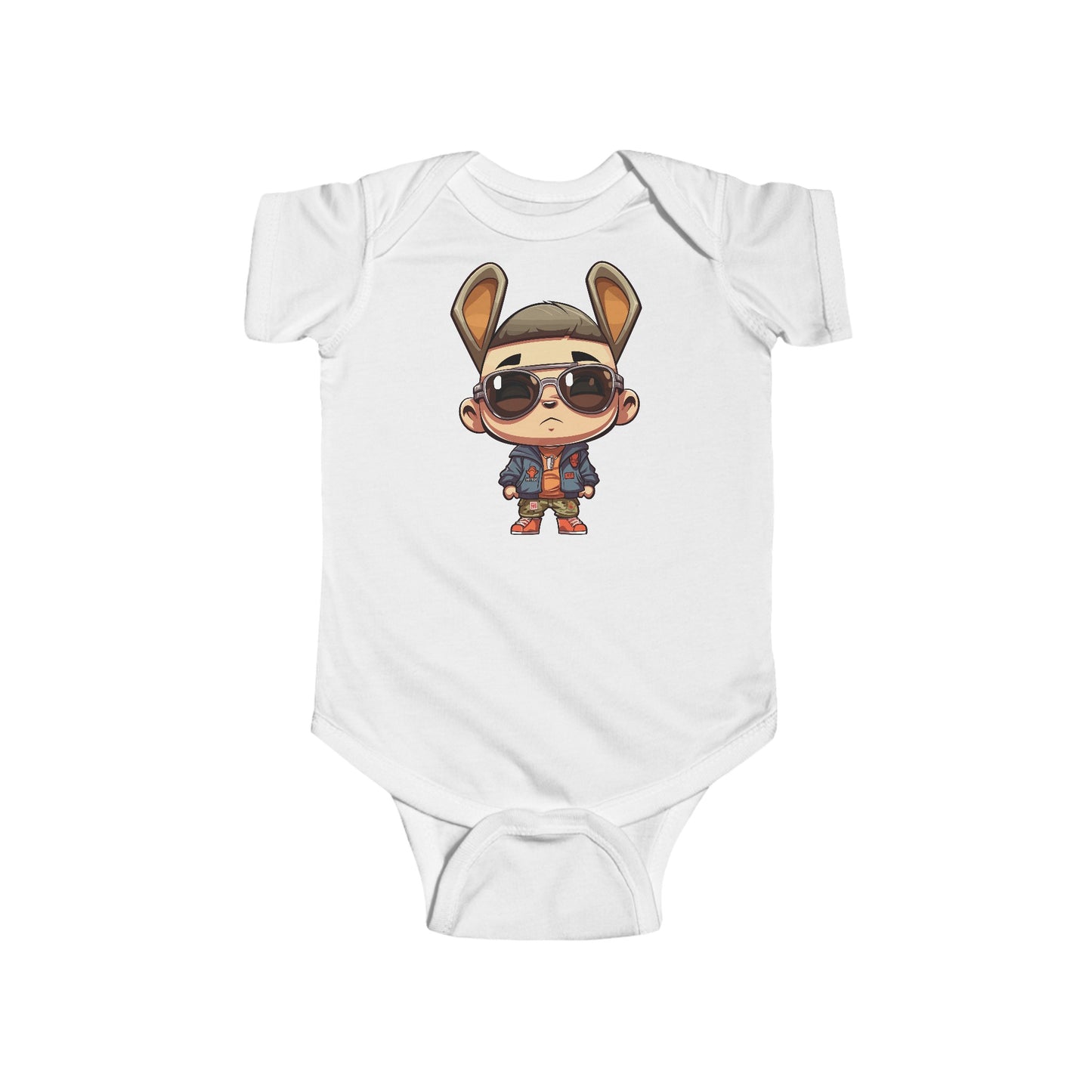 Chibi Bad Bunny Infant Fine Jersey Bodysuit