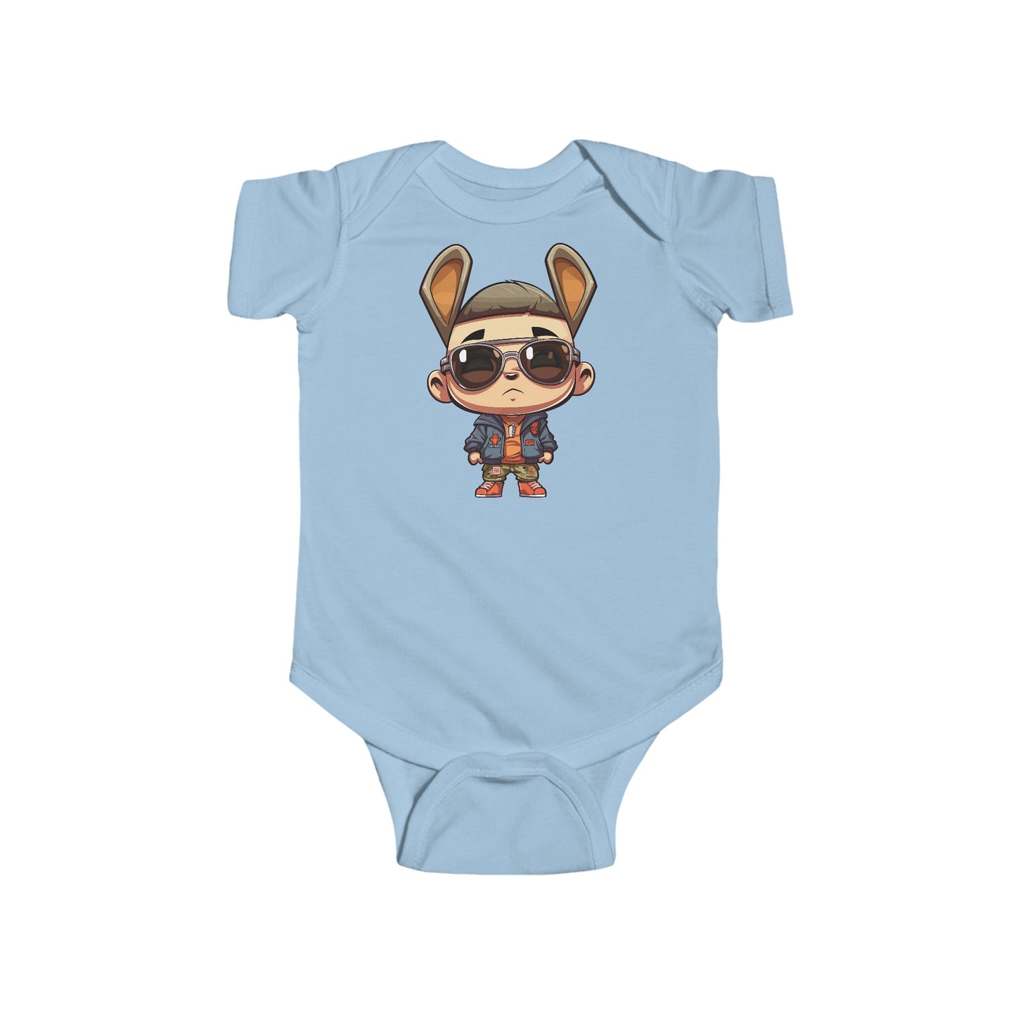 Chibi Bad Bunny Infant Fine Jersey Bodysuit