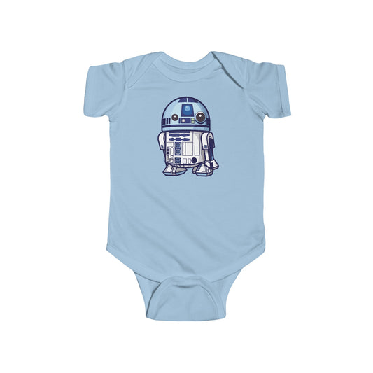 Chibi R2D2 Infant Fine Jersey Bodysuit