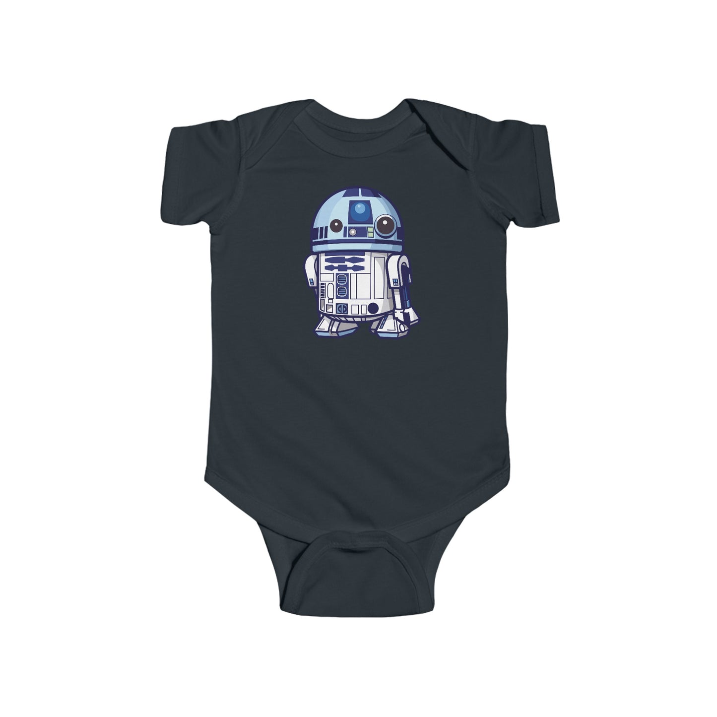 Chibi R2D2 Infant Fine Jersey Bodysuit