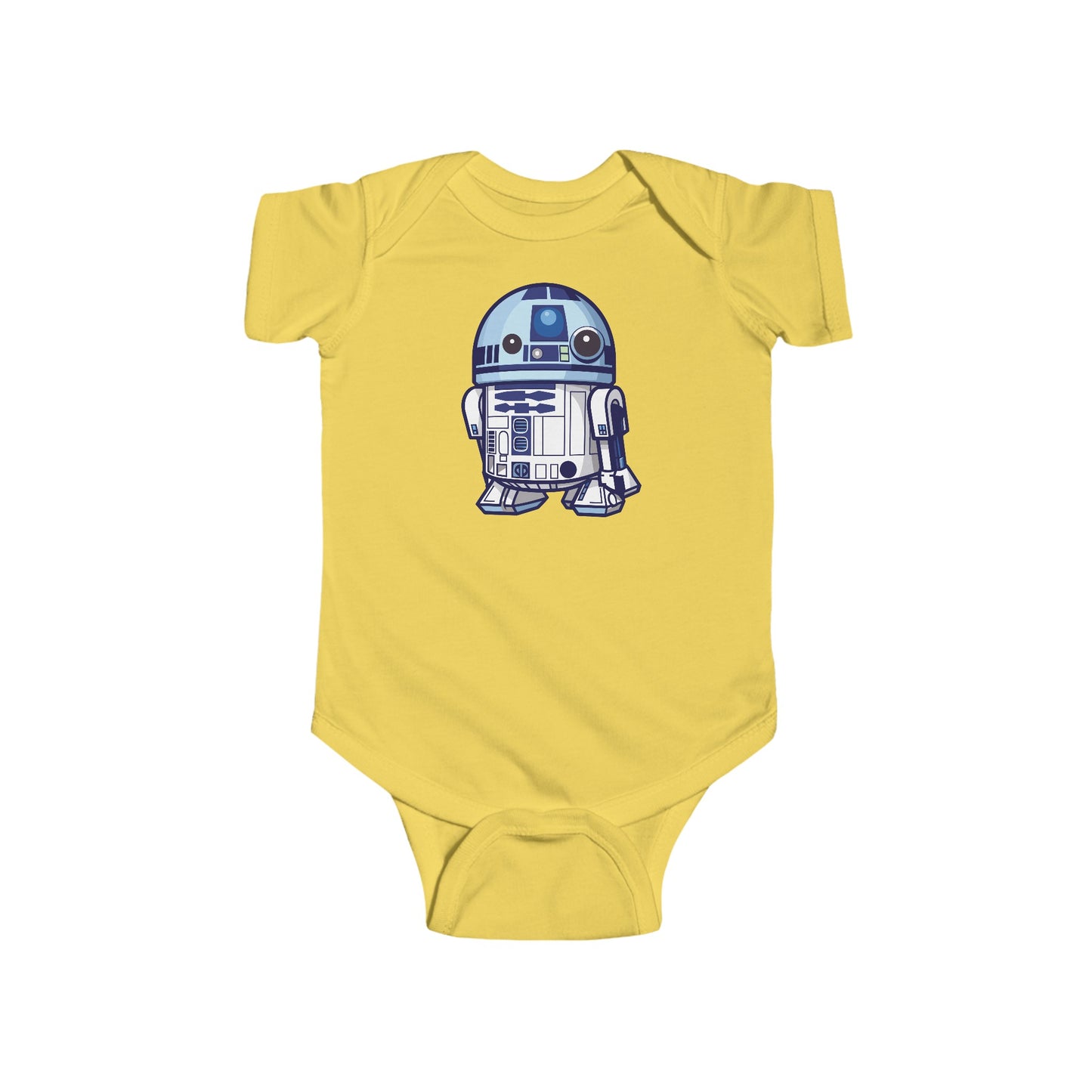 Chibi R2D2 Infant Fine Jersey Bodysuit