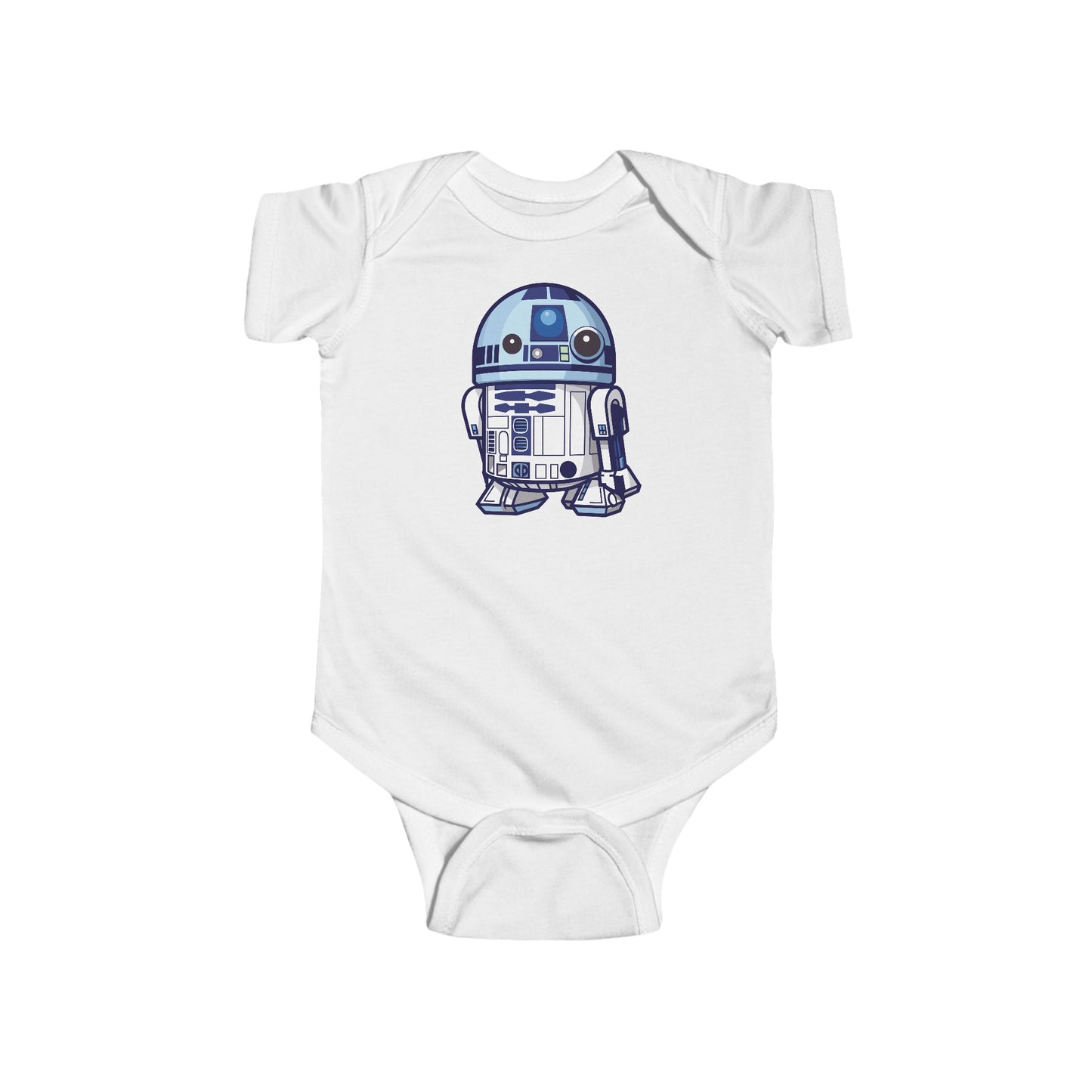 Chibi R2D2 Infant Fine Jersey Bodysuit