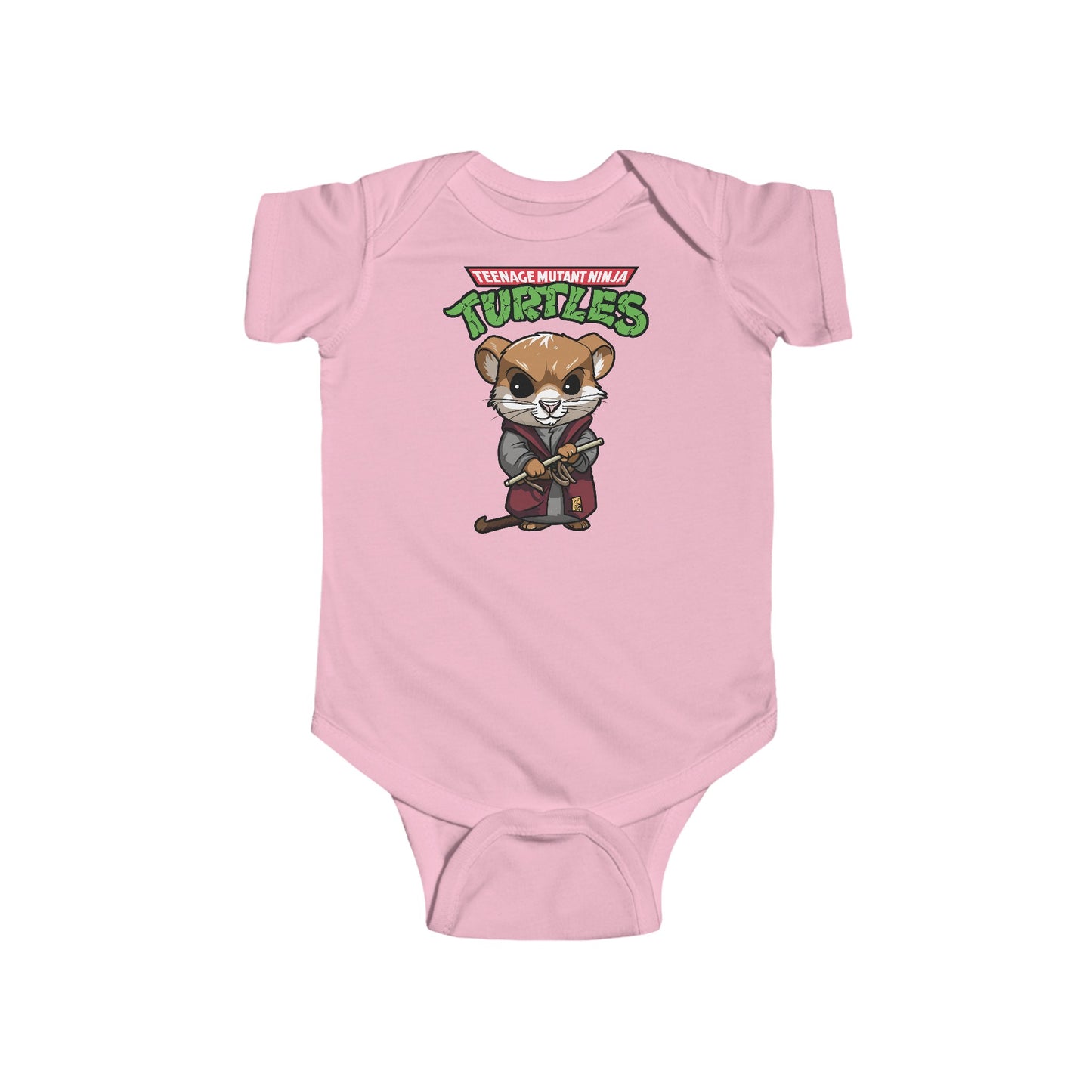 Chibi Master Splinter Infant Fine Jersey Bodysuit