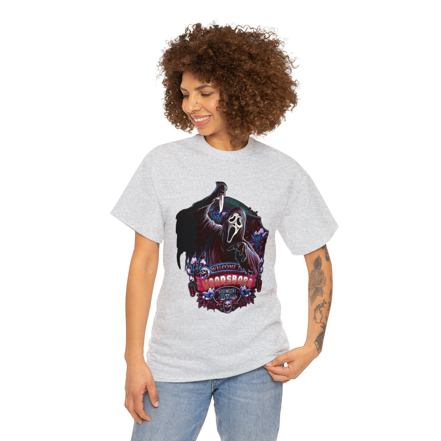 Welcome to Woodsboror Scream Short Sleeve Tee