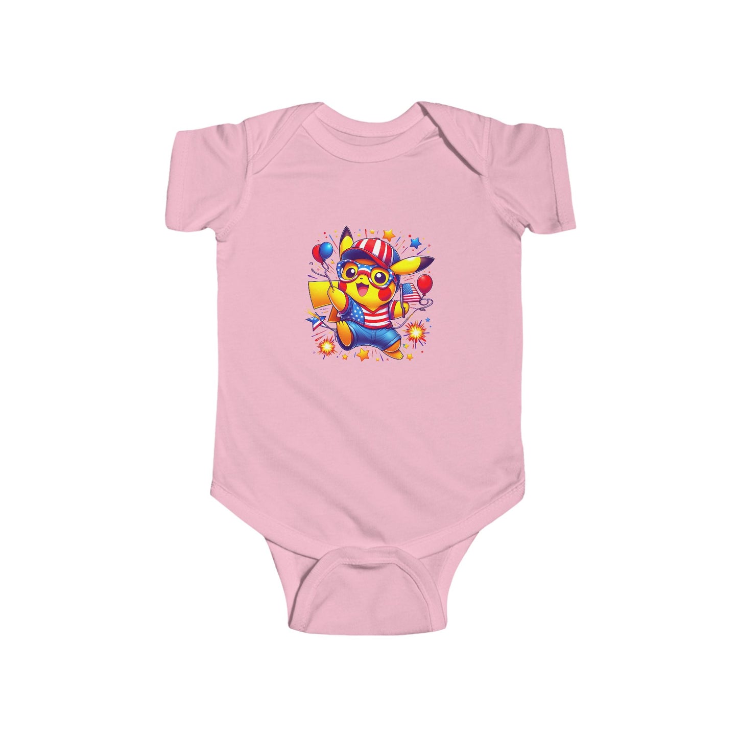 Fourth of July Infant Fine Jersey Bodysuit