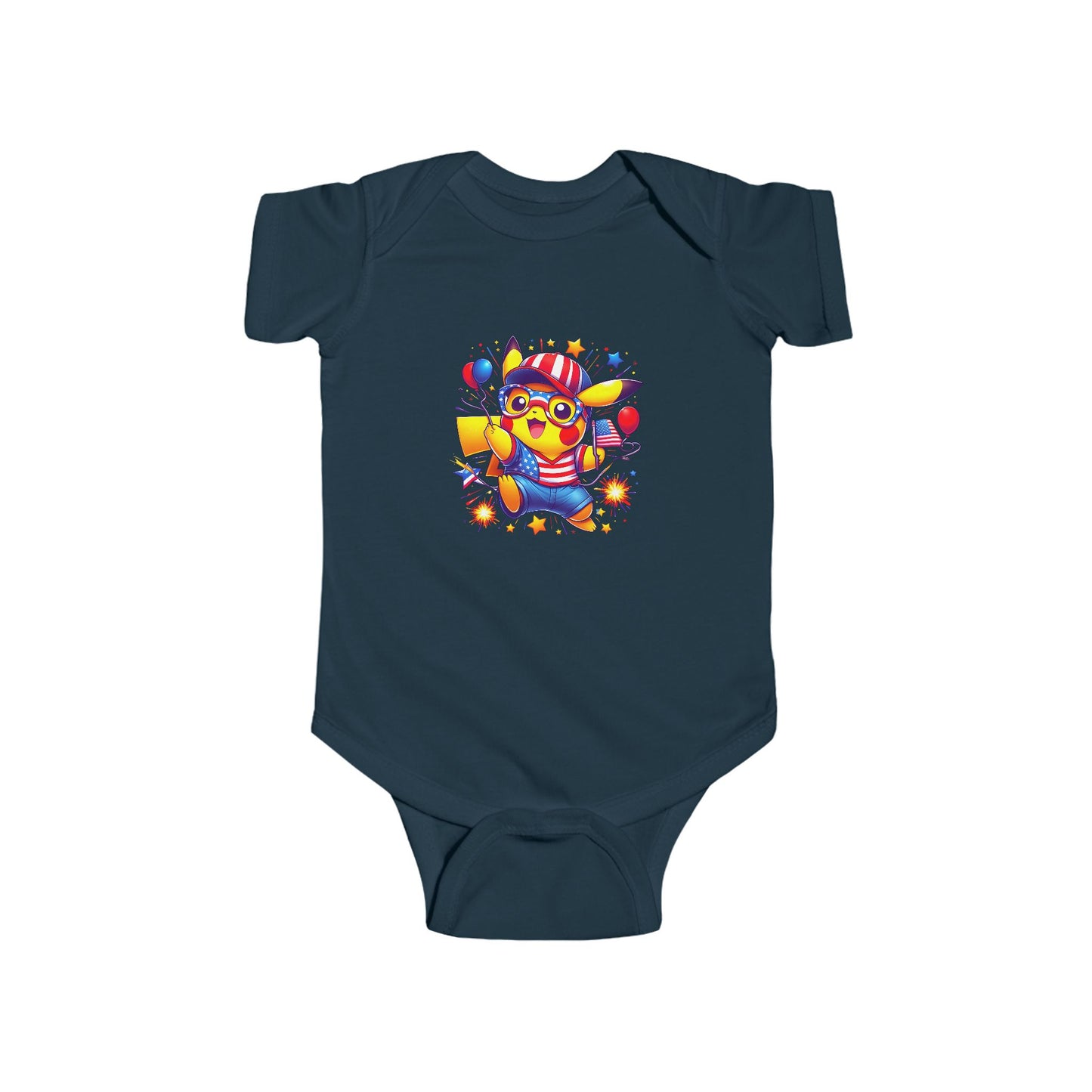 Fourth of July Infant Fine Jersey Bodysuit