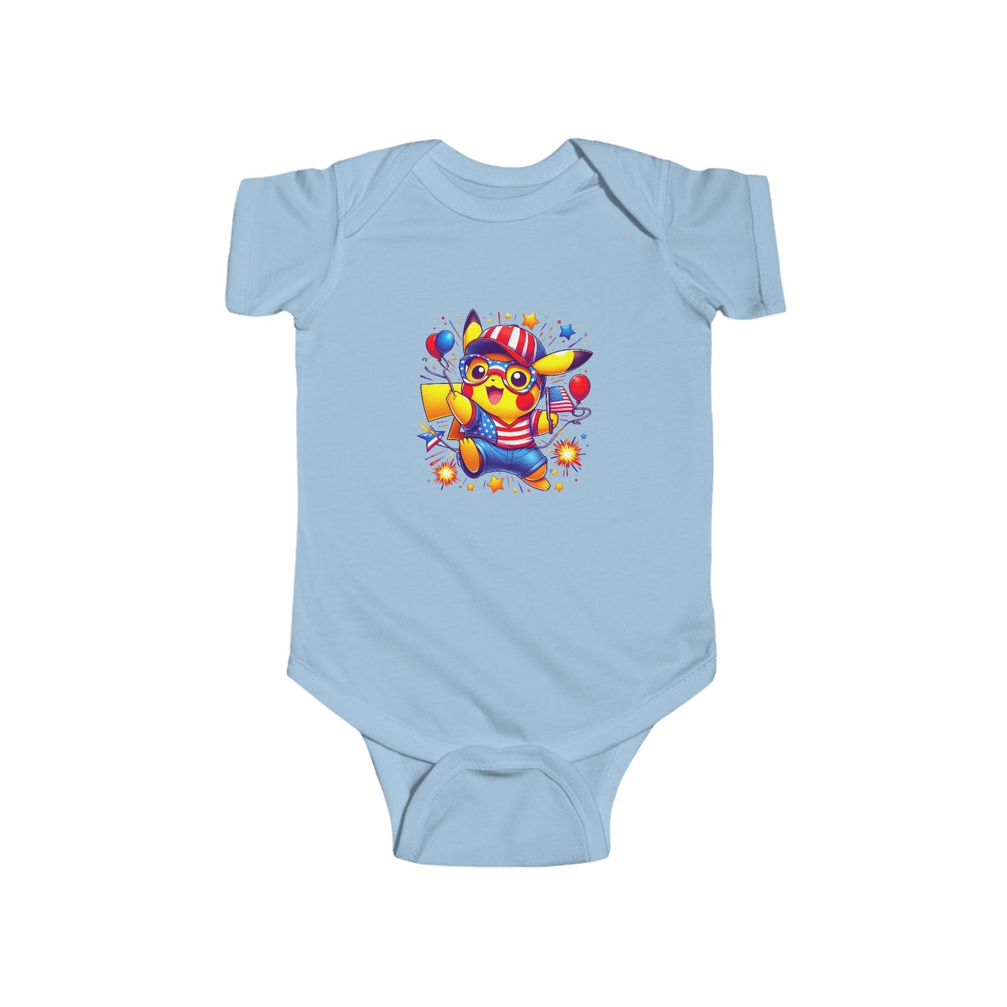 Fourth of July Infant Fine Jersey Bodysuit