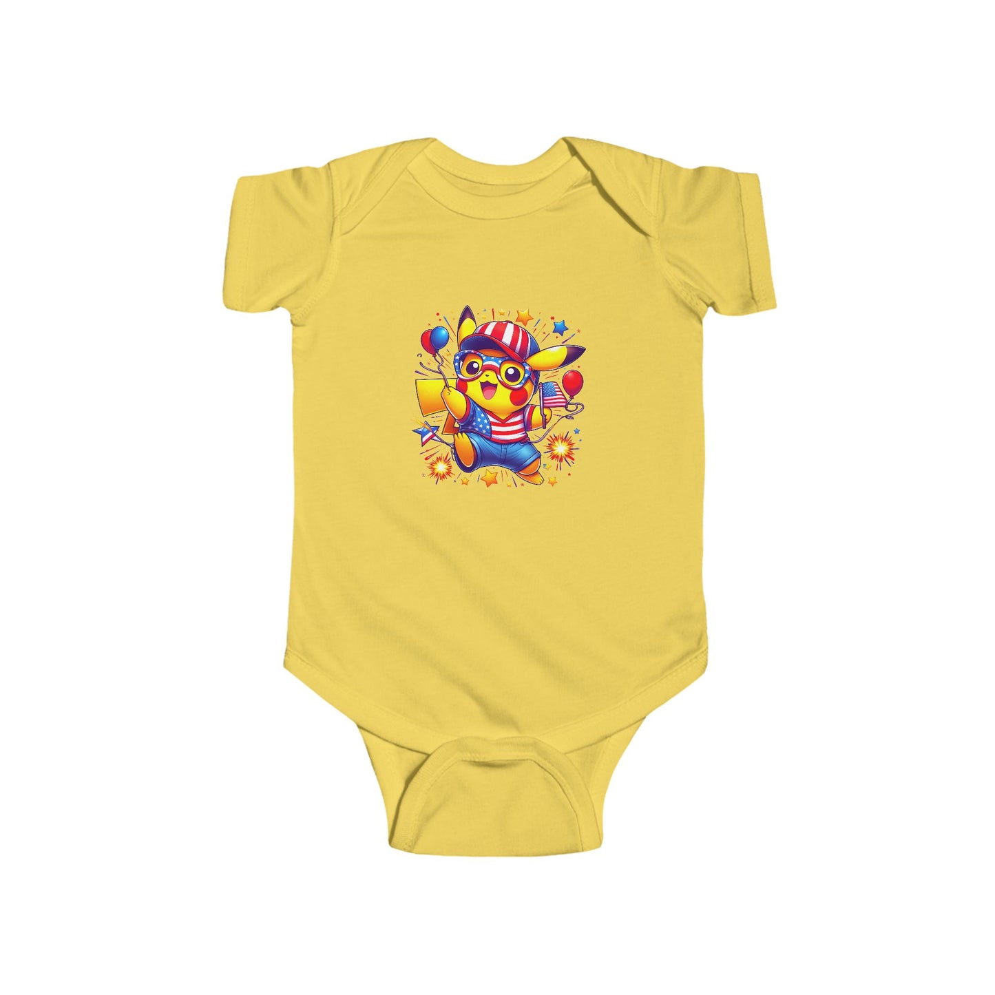 Fourth of July Infant Fine Jersey Bodysuit