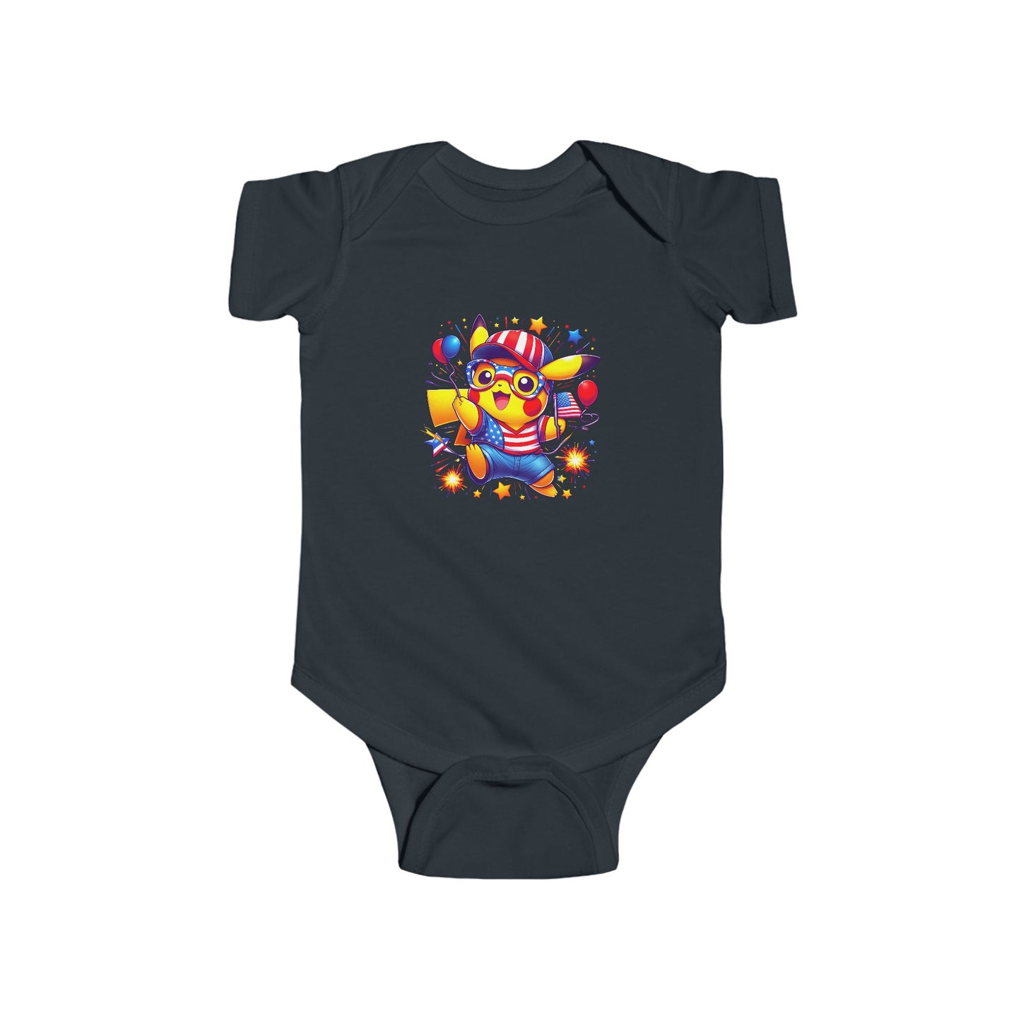 Fourth of July Infant Fine Jersey Bodysuit