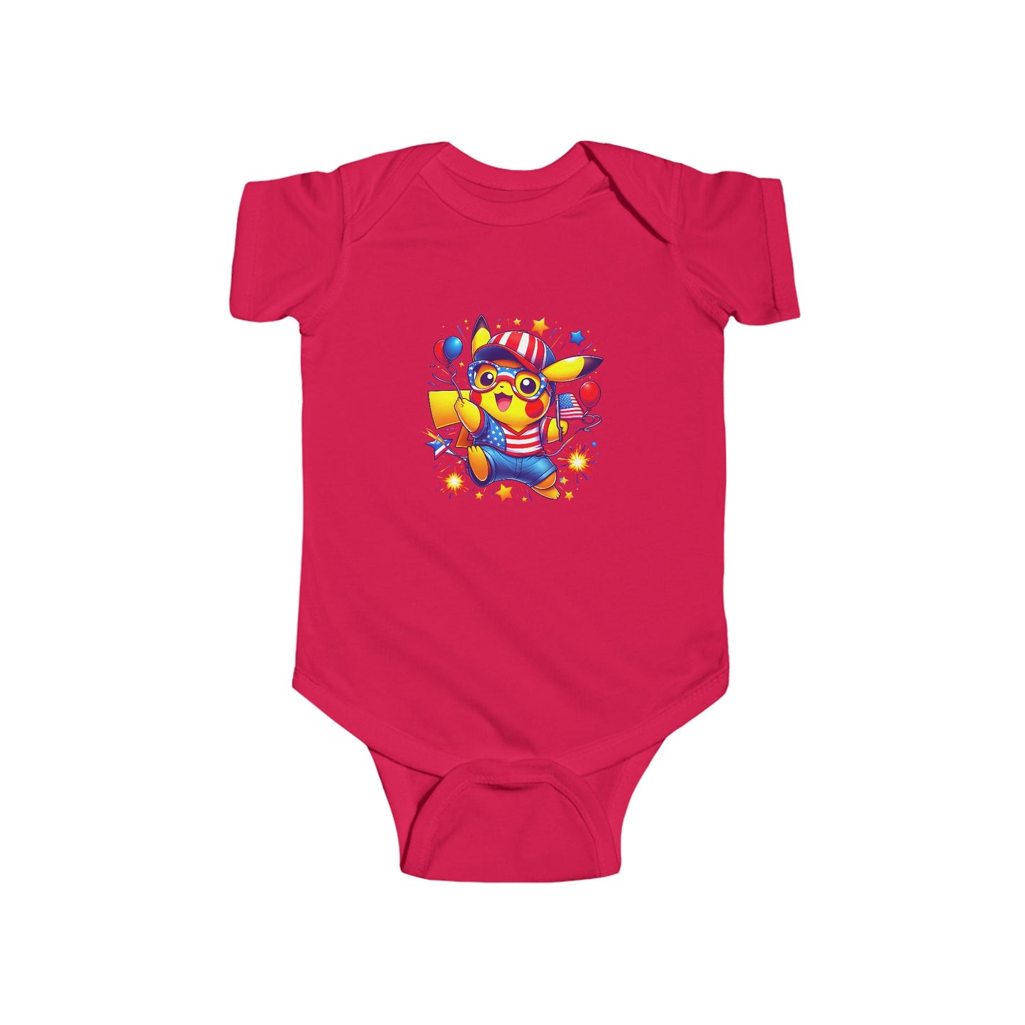Fourth of July Infant Fine Jersey Bodysuit
