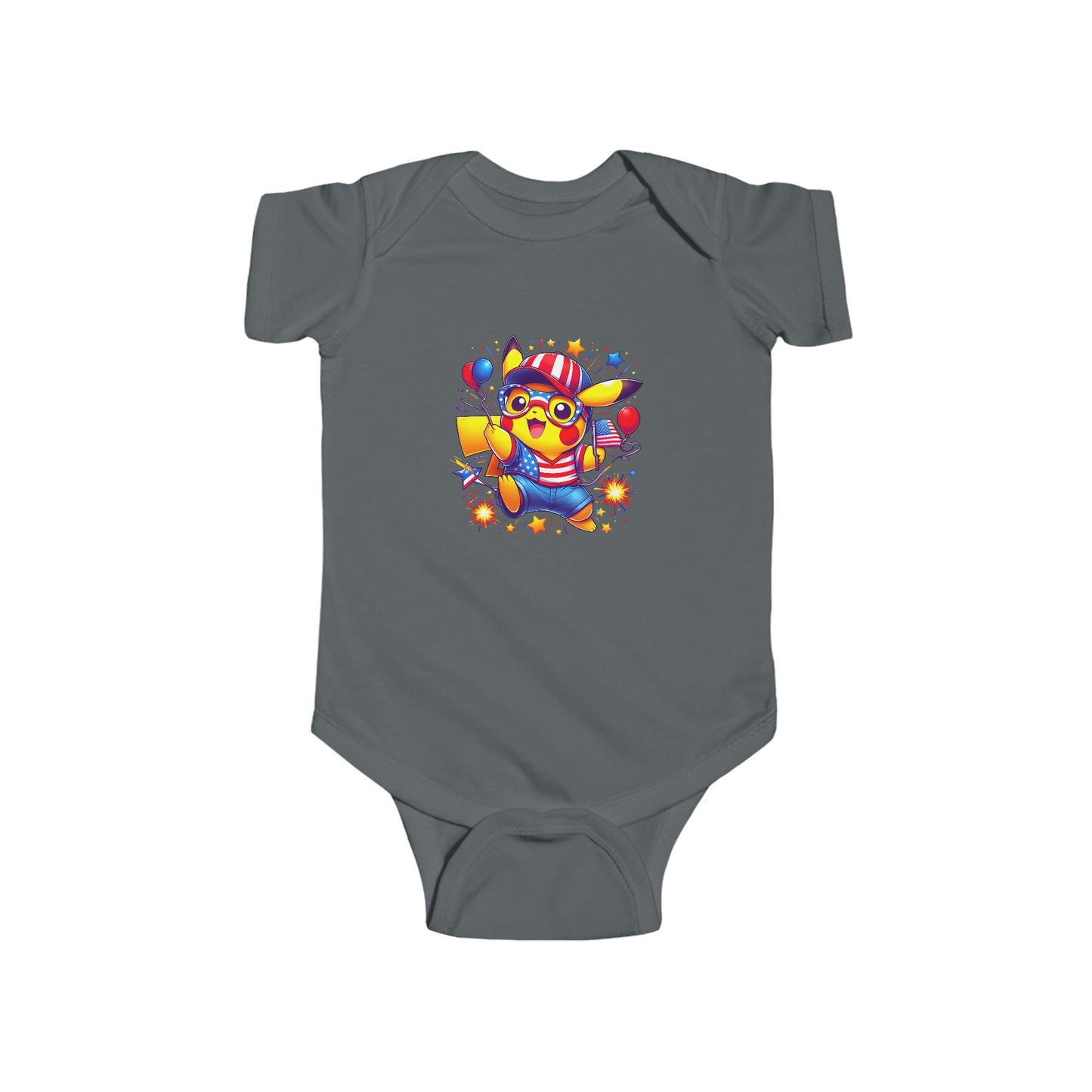 Fourth of July Infant Fine Jersey Bodysuit