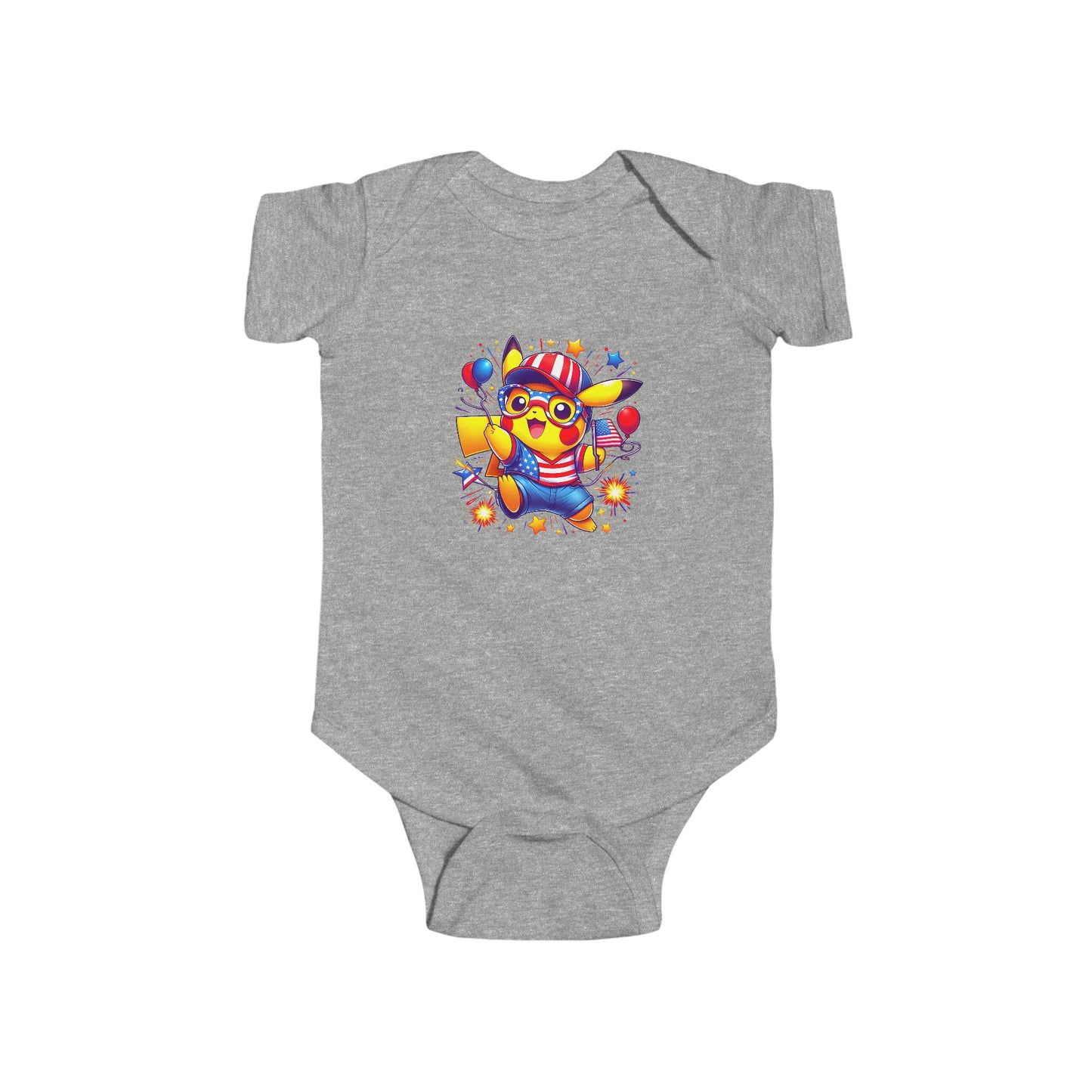 Fourth of July Infant Fine Jersey Bodysuit
