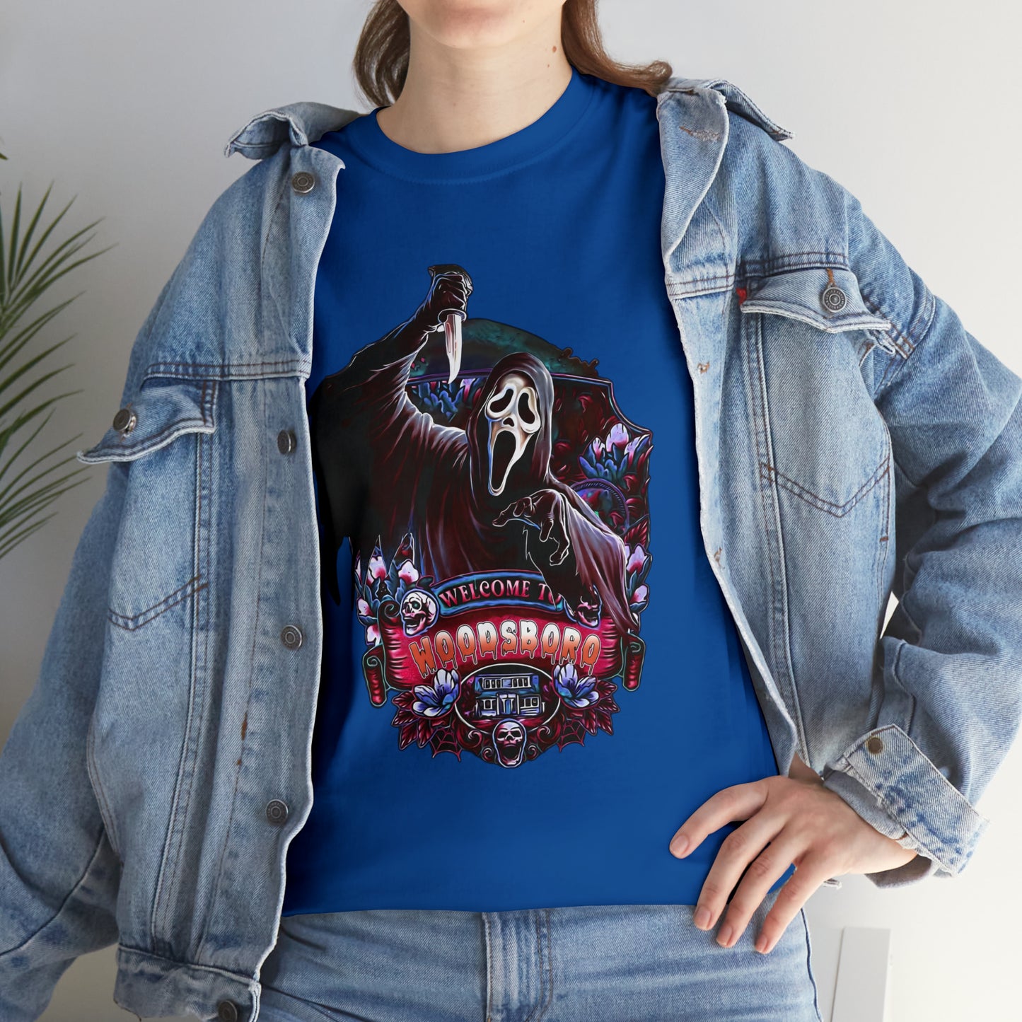 Welcome to Woodsboror Scream Short Sleeve Tee