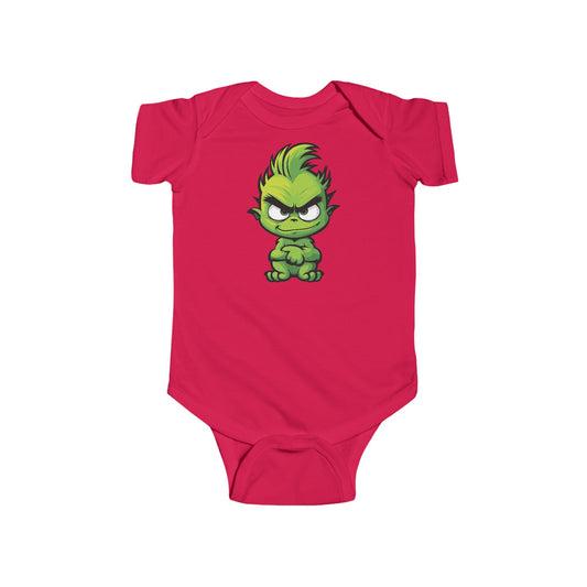 Chibi Grinch Infant Fine Jersey Bodysuit