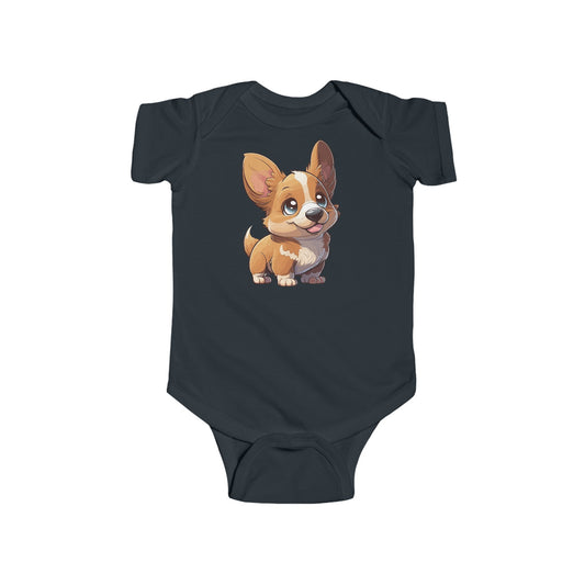 Corgi Infant Fine Jersey Bodysuit