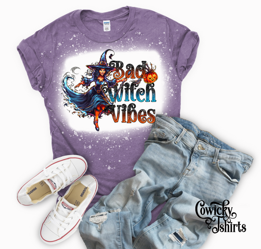 Bad Witch Vibes Adult Tshirt