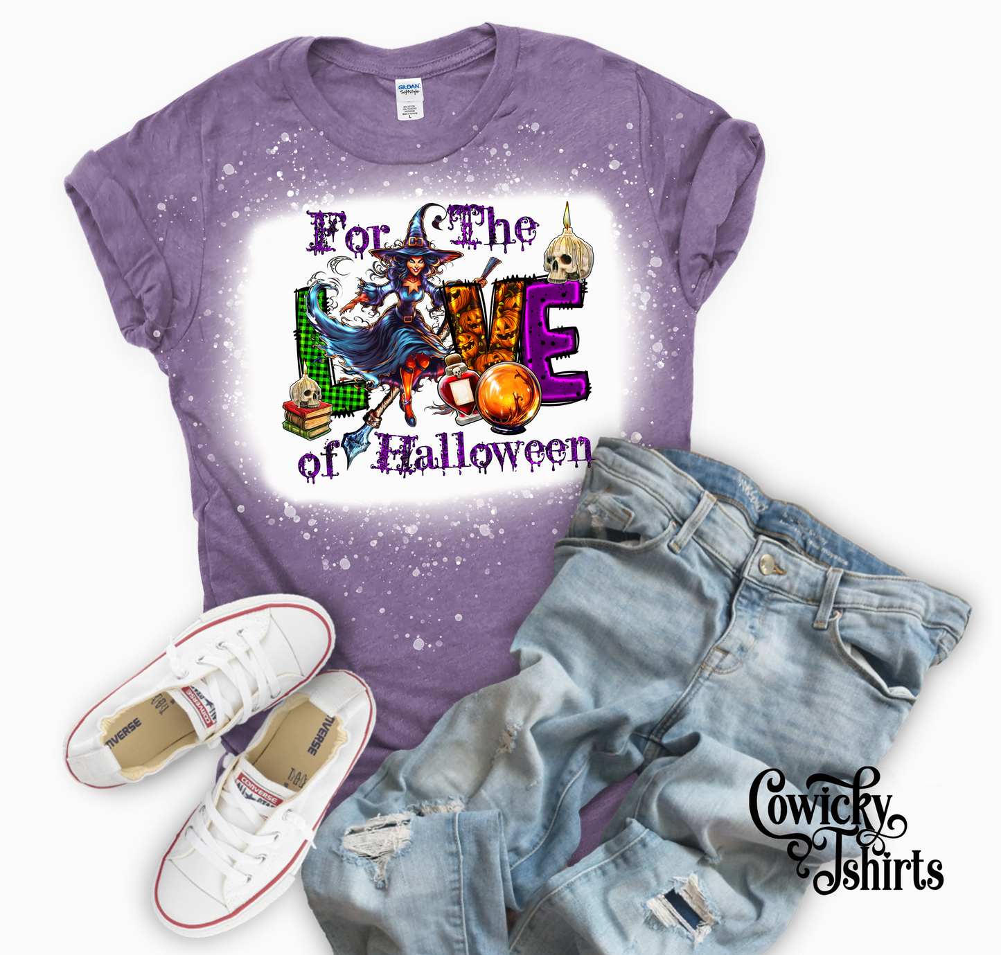 For the Love of Halloween Short Sleeve Shirt