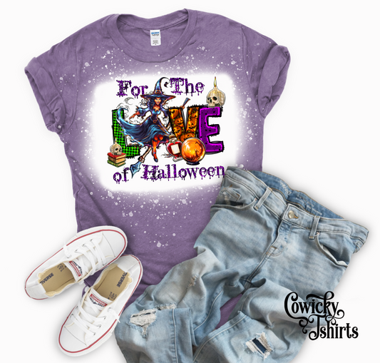 For the Love of Halloween Short Sleeve Shirt